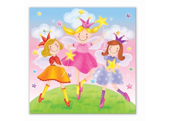 Χαρτοπετσέτα decoupage 25X25 little fairies Χαρτοπετσέτα decoupage 25X25 little fairies