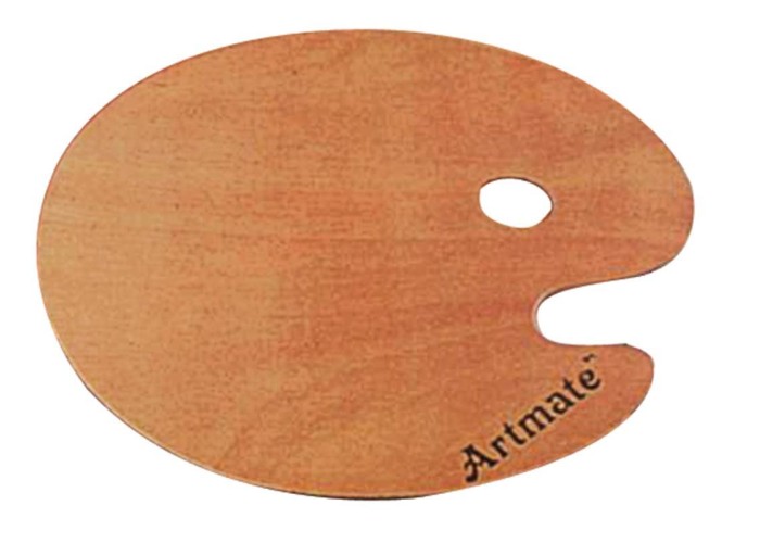 Artmate Ξύλινη Παλέτα Ζωγραφικής 24x30x0.3εκ. Artmate Ξύλινη Παλέτα Ζωγραφικής 24x30x0.3εκ.