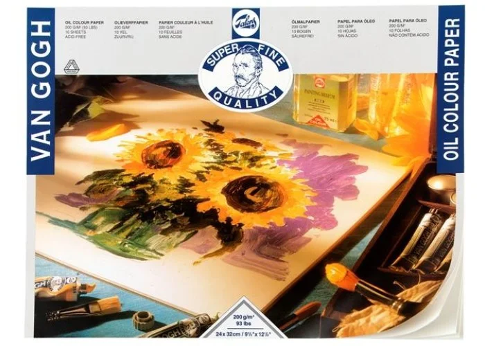 ΜΠΛΟΚ ΓΙΑ ΧΡΩΜΑΤΑ ΛΑΔΙΟΥ VAN GOGH 10Φ