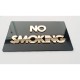 Plexiglass Πινακίδα No smoking 20cm Plexiglass Πινακίδα No smoking 20cm