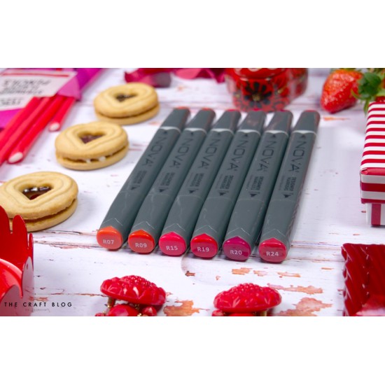Sketch Markers άριστης ποιότητας 6τεμ Reds Sketch Markers άριστης ποιότητας 6τεμ Reds