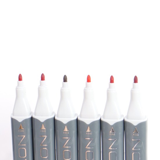Sketch Markers άριστης ποιότητας 6τεμ Reds Sketch Markers άριστης ποιότητας 6τεμ Reds
