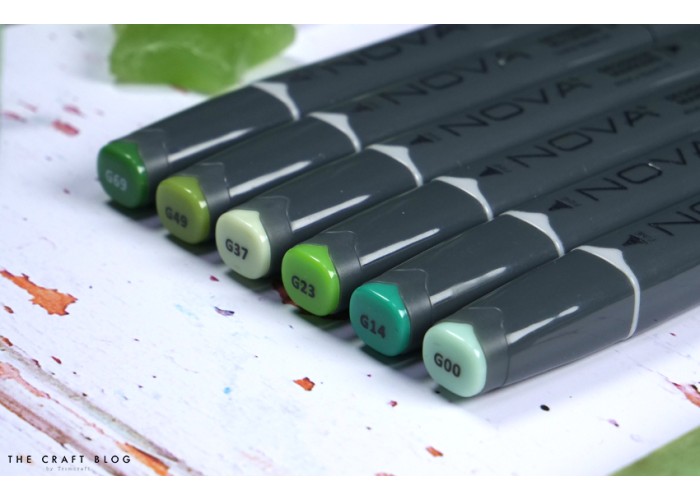 Sketch Markers άριστης ποιότητας 6τεμ Greens Sketch Markers άριστης ποιότητας 6τεμ Greens
