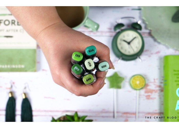 Sketch Markers άριστης ποιότητας 6τεμ Greens Sketch Markers άριστης ποιότητας 6τεμ Greens