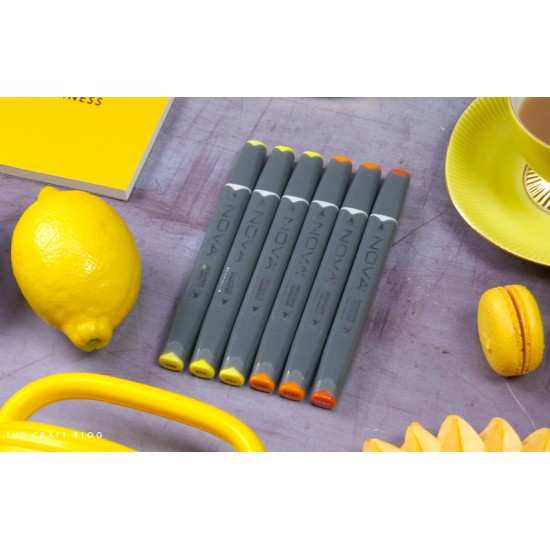 Sketch Markers άριστης ποιότητας 6τεμ Yellows/Oranges Sketch Markers άριστης ποιότητας 6τεμ Yellows/Oranges