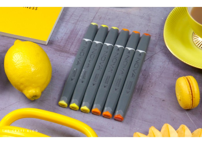 Sketch Markers άριστης ποιότητας 6τεμ Yellows/Oranges Sketch Markers άριστης ποιότητας 6τεμ Yellows/Oranges