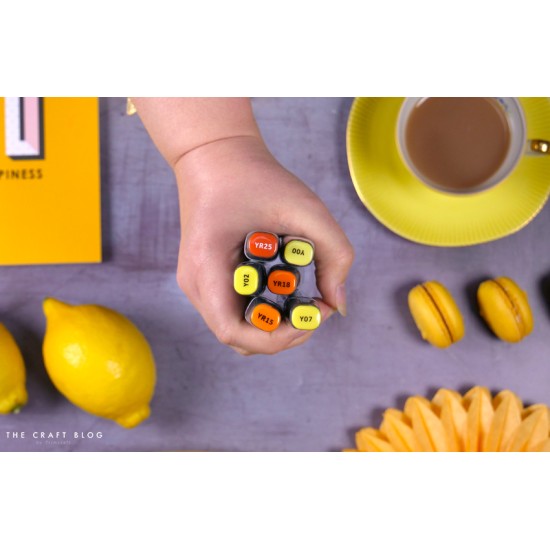 Sketch Markers άριστης ποιότητας 6τεμ Yellows/Oranges Sketch Markers άριστης ποιότητας 6τεμ Yellows/Oranges