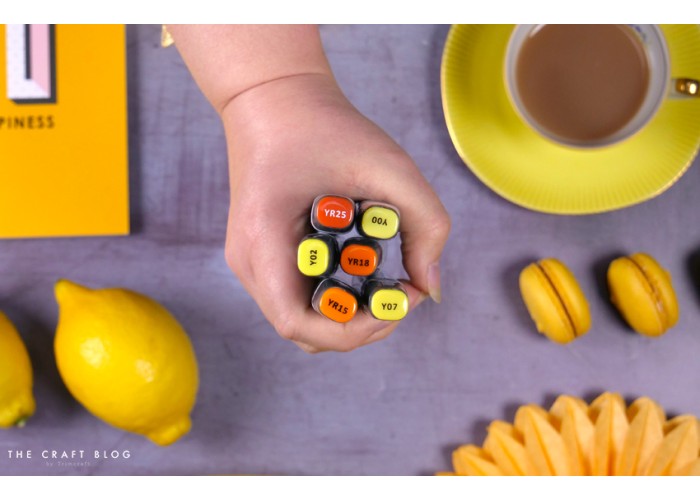Sketch Markers άριστης ποιότητας 6τεμ Yellows/Oranges Sketch Markers άριστης ποιότητας 6τεμ Yellows/Oranges