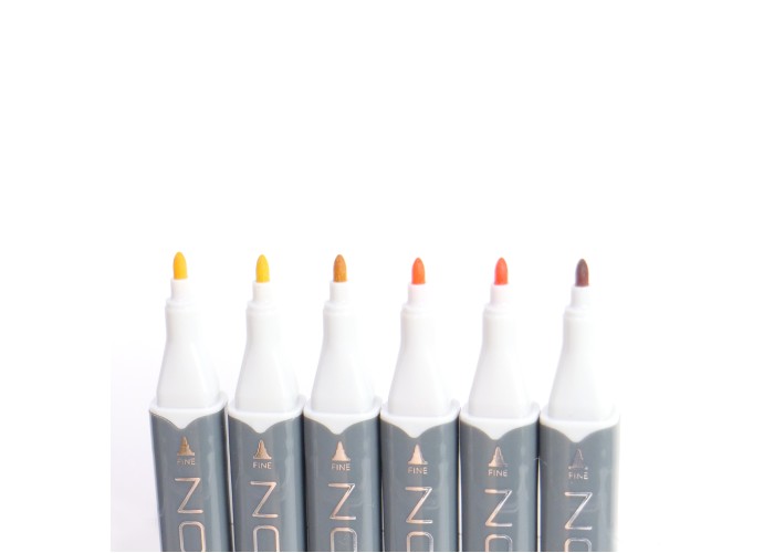 Sketch Markers άριστης ποιότητας 6τεμ Yellows/Oranges Sketch Markers άριστης ποιότητας 6τεμ Yellows/Oranges