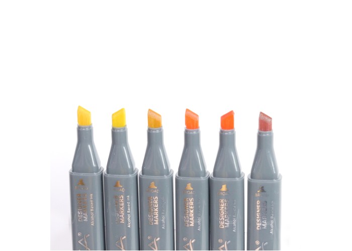 Sketch Markers άριστης ποιότητας 6τεμ Yellows/Oranges Sketch Markers άριστης ποιότητας 6τεμ Yellows/Oranges
