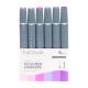 Sketch Markers άριστης ποιότητας 6τεμ Purples/Pinks Sketch Markers άριστης ποιότητας 6τεμ Purples/Pinks