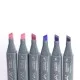 Sketch Markers άριστης ποιότητας 6τεμ Purples/Pinks