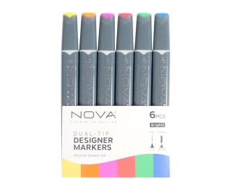 Sketch Markers άριστης ποιότητας 6τεμ Brights Sketch Markers άριστης ποιότητας 6τεμ Brights