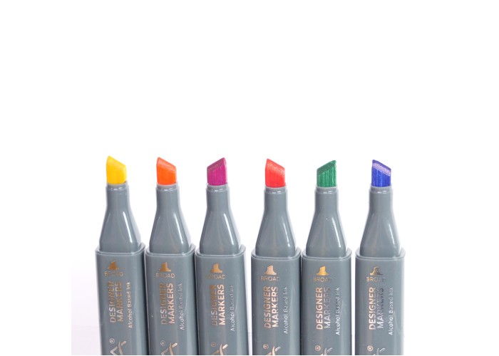 Sketch Markers άριστης ποιότητας 6τεμ Brights Sketch Markers άριστης ποιότητας 6τεμ Brights