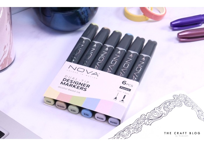 Sketch Markers άριστης ποιότητας 6τεμ Pastels Sketch Markers άριστης ποιότητας 6τεμ Pastels