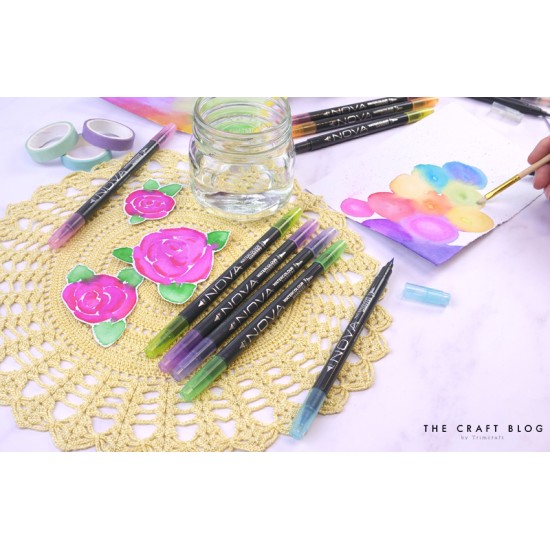 Dual Tip Watercolour μαρκαδόροι Rainbow 10τεμ Dual Tip Watercolour μαρκαδόροι Rainbow 10τεμ