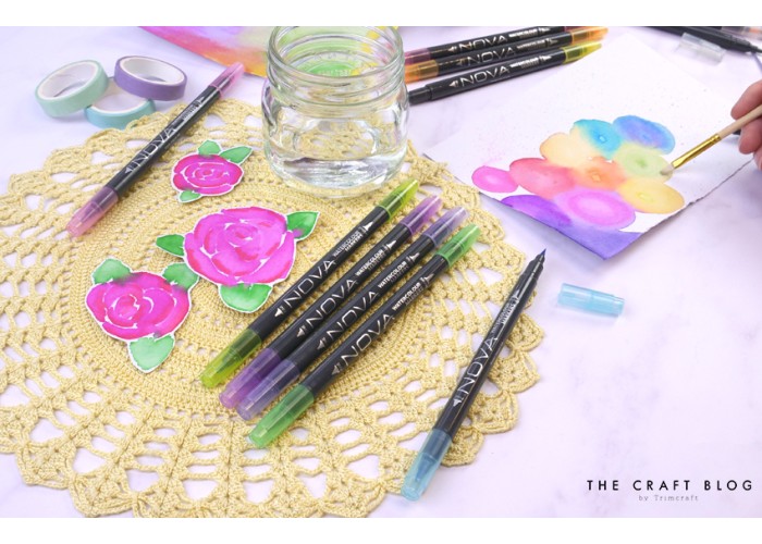 Dual Tip Watercolour μαρκαδόροι Rainbow 10τεμ Dual Tip Watercolour μαρκαδόροι Rainbow 10τεμ