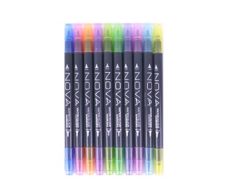 Dual Tip Watercolour μαρκαδόροι Rainbow 10τεμ Dual Tip Watercolour μαρκαδόροι Rainbow 10τεμ
