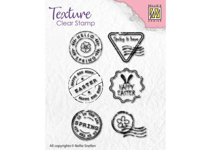 Ακρυλική σφραγίδα πασχαλινή Nellie's Choice • Clear Stamp Postal Marks Ακρυλική σφραγίδα πασχαλινή Nellie's Choice • Clear Stamp Postal Marks
