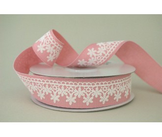 ΚΟΡΔΕΛΑ ΥΦΑΣΜΑΤΙΝΗ ΕΚΤΥΠΩΜΕΝΗ ΜΕ ΛΟΥΛΟΥΔΙΑ 25MMX10MET PINK L ΚΟΡΔΕΛΑ ΥΦΑΣΜΑΤΙΝΗ ΕΚΤΥΠΩΜΕΝΗ ΜΕ ΛΟΥΛΟΥΔΙΑ 25MMX10MET PINK L