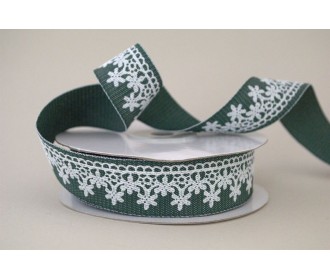 ΚΟΡΔΕΛΑ ΥΦΑΣΜΑΤΙΝΗ ΕΚΤΥΠΩΜΕΝΗ ΜΕ ΛΟΥΛΟΥΔΙΑ 25MMX10MET GREEN D ΚΟΡΔΕΛΑ ΥΦΑΣΜΑΤΙΝΗ ΕΚΤΥΠΩΜΕΝΗ ΜΕ ΛΟΥΛΟΥΔΙΑ 25MMX10MET GREEN D