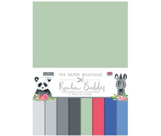 Σετ Χαρτόνια Α4 Paper Boutique Rainbow buddies 24φ 200g Σετ Χαρτόνια Α4 Paper Boutique Rainbow buddies 24φ 200g