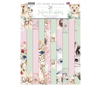 Σετ Χαρτόνια Α4 Paper Boutique Safari Buddies 40φ 120gr
