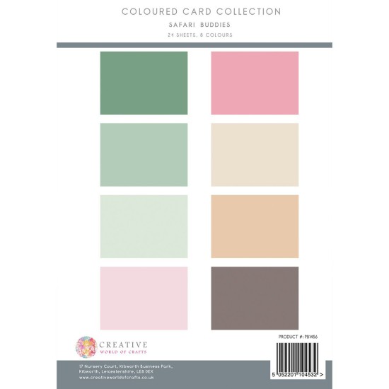 Σετ Χαρτόνια Α4 Paper Boutique Safari Buddies 24φ 200gr Σετ Χαρτόνια Α4 Paper Boutique Safari Buddies 24φ 200gr