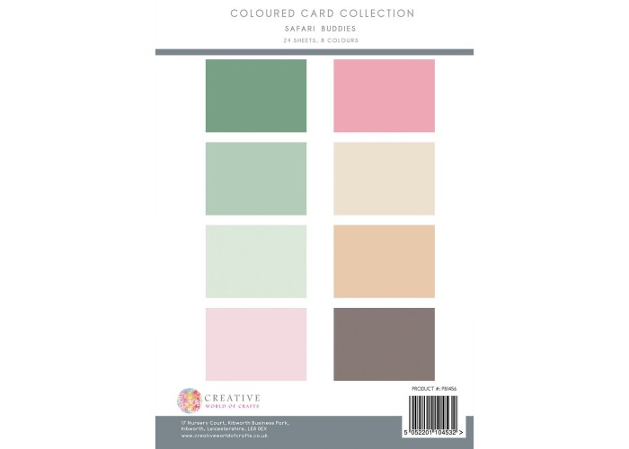 Σετ Χαρτόνια Α4 Paper Boutique Safari Buddies 24φ 200gr Σετ Χαρτόνια Α4 Paper Boutique Safari Buddies 24φ 200gr