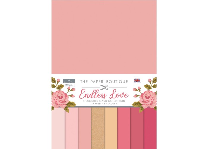 Σετ Χαρτόνια Α4 Paper Boutique Endless love 24φ 200gr Σετ Χαρτόνια Α4 Paper Boutique Endless love 24φ 200gr