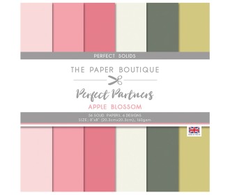 Σετ Χαρτόνια 20cm x 20cm Paper Boutique Perfect partners apple blossom 36φ 160gr Σετ Χαρτόνια 20cm x 20cm Paper Boutique Perfect partners apple blossom 36φ 160gr