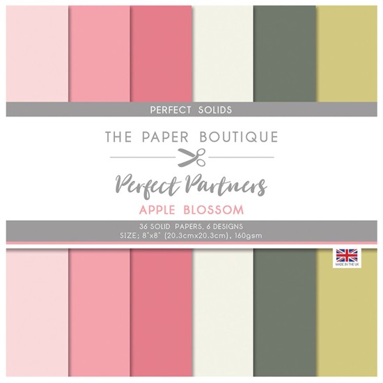 Σετ Χαρτόνια 20cm x 20cm Paper Boutique Perfect partners apple blossom 36φ 160gr Σετ Χαρτόνια 20cm x 20cm Paper Boutique Perfect partners apple blossom 36φ 160gr