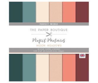 Σετ Χαρτόνια 20cm x 20cm Paper Boutique Perfect partners moon meadows 36φ 160gr Σετ Χαρτόνια 20cm x 20cm Paper Boutique Perfect partners moon meadows 36φ 160gr