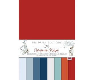 Σετ Χαρτόνια Α4 Paper Boutique Christmas magic 24φ 200gr Σετ Χαρτόνια Α4 Paper Boutique Christmas magic 24φ 200gr