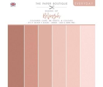 Σετ Χαρτόνια 20cm X 20cm Paper Boutique Shades Of Blush 36φ 160gr Σετ Χαρτόνια 20cm X 20cm Paper Boutique Shades Of Blush 36φ 160gr
