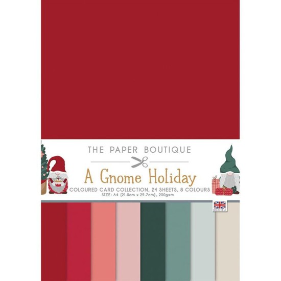 Σετ Χαρτόνια Α4 Paper Boutique A gnome holiday 24φ 200g Σετ Χαρτόνια Α4 Paper Boutique A gnome holiday 24φ 200g