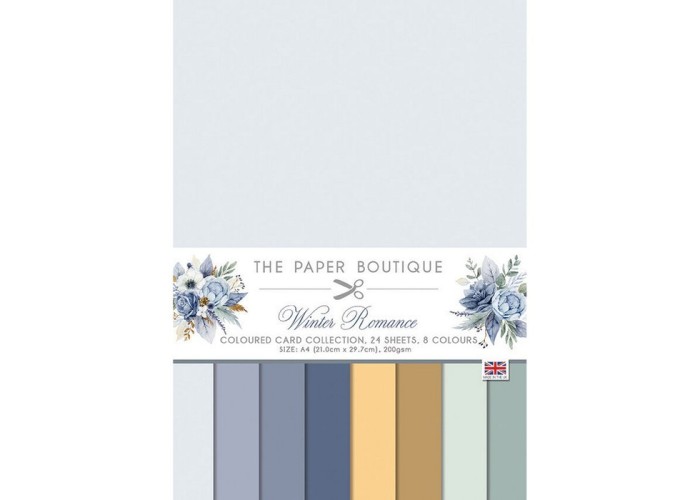 Σετ Χαρτόνια Α4 Paper Boutique Winter romance 24φ 200g