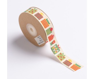 ΚΟΡΔΕΛΑ ΥΦΑΣΜΑΤΙΝΗ ΕΚΤΥΠΩΜΕΝΗ ΜΕ ΔΩΡΑ 025MMX020MET IVORY-GREEN D-RED ΚΟΡΔΕΛΑ ΥΦΑΣΜΑΤΙΝΗ ΕΚΤΥΠΩΜΕΝΗ ΜΕ ΔΩΡΑ 025MMX020MET IVORY-GREEN D-RED