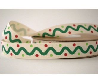 ΚΟΡΔΕΛΑ ΥΦΑΣΜΑΤΙΝΗ ΕΚΤΥΠΩΜΕΝΗ ΜΕ ΖΙΓΚ ΖΑΓΚ & ΠΟΥΑ 15MMX20MET GREEN D	 ΚΟΡΔΕΛΑ ΥΦΑΣΜΑΤΙΝΗ ΕΚΤΥΠΩΜΕΝΗ ΜΕ ΖΙΓΚ ΖΑΓΚ & ΠΟΥΑ 15MMX20MET GREEN D