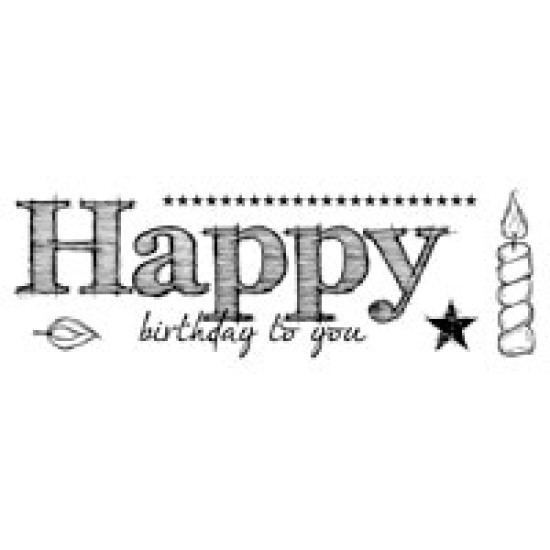 Σφραγίδα   Happy Birthday to You