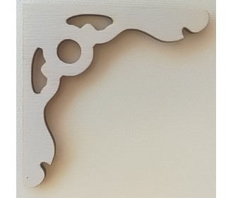 Ξύλινη Γωνία(Σετ των 2) 7cmx7cm Ξύλινη Γωνία(Σετ των 2) 7cmx7cm