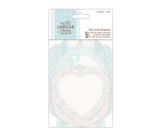 Die-cut Notelets 18τεμ- Eau De Nil Die-cut Notelets 18τεμ- Eau De Nil