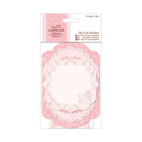 Die-cut Notelets 18τεμ Wild Rose Die-cut Notelets 18τεμ Wild Rose