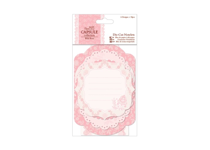 Die-cut Notelets 18τεμ Wild Rose Die-cut Notelets 18τεμ Wild Rose