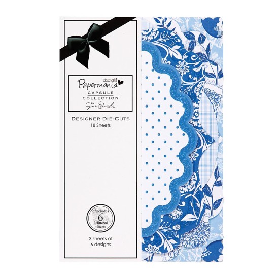 Designer Die-cuts 18τεμ - Burleigh Blue Designer Die-cuts 18τεμ - Burleigh Blue