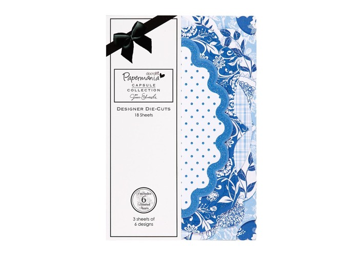Designer Die-cuts 18τεμ - Burleigh Blue Designer Die-cuts 18τεμ - Burleigh Blue