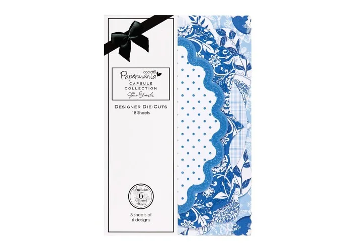 Designer Die-cuts 18τεμ  - Burleigh Blue