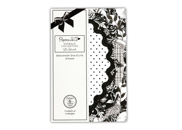 Designer Die-cuts 18τεμ - Bexley Black Designer Die-cuts 18τεμ - Bexley Black