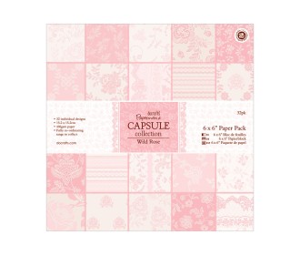 ΣΕΤ ΧΑΡΤΟΝΙΑ  15 x 15cm 32T - Capsule Collection - Wild Rose ΣΕΤ ΧΑΡΤΟΝΙΑ  15 x 15cm 32T - Capsule Collection - Wild Rose