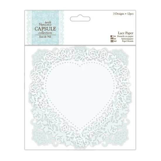 Lace Paper 12τεμ  160γρ - Eau De Nil